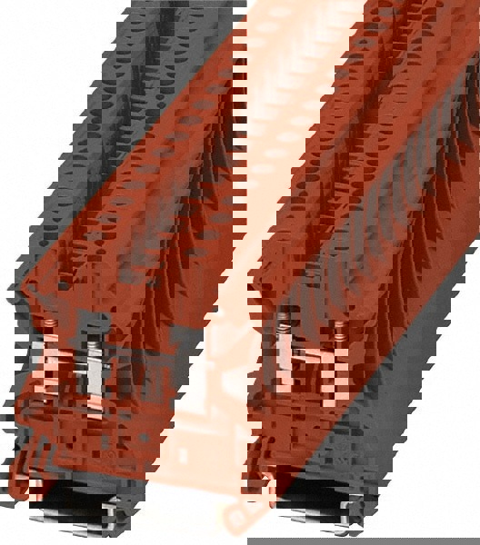 Terminal Blocks; Block Type: Passthrough ; Mounting Type: DIN Rail Mount ; Voltage: 600 V ; Amperage: 90 ; Number of Poles: 1 ; Number of Rows: 2